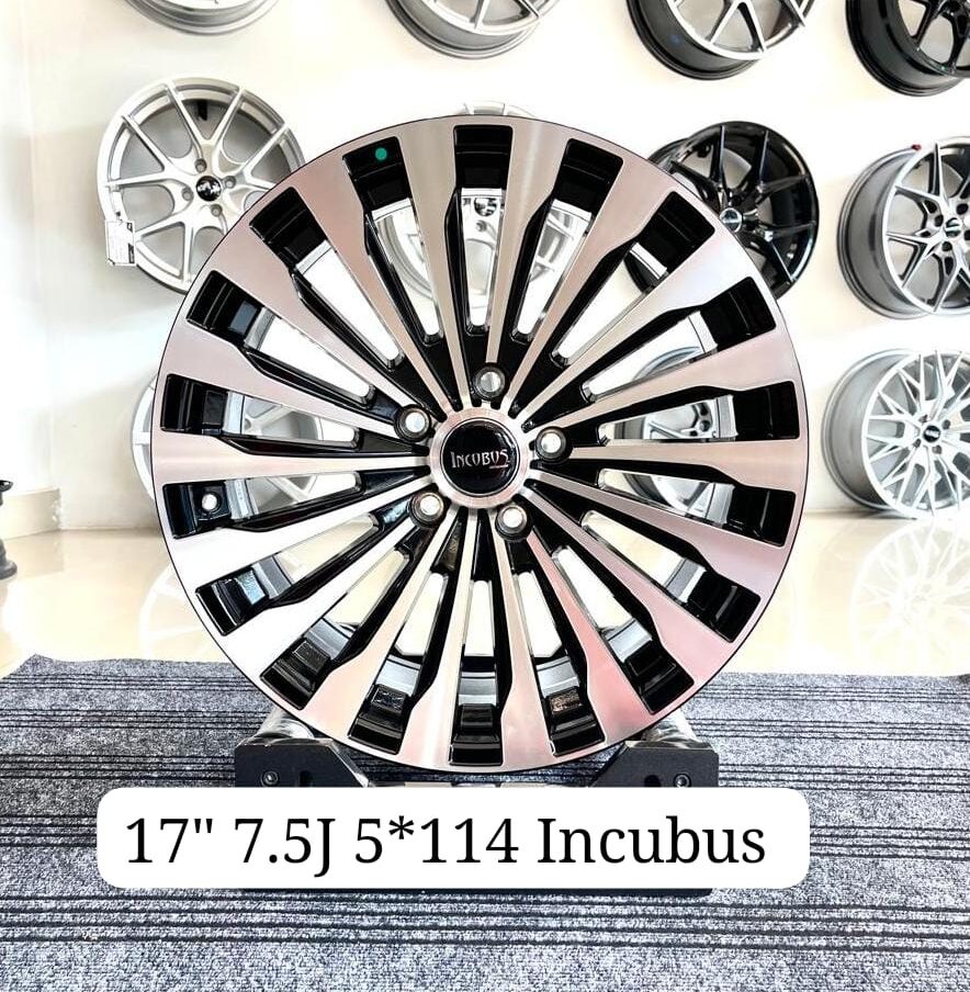New INCUBUS alloy wheels -Tiger - in 17" size and pcd of  5*114